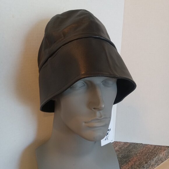 Disney X Gigi Burris Millinery Black Leather Hat main image 7